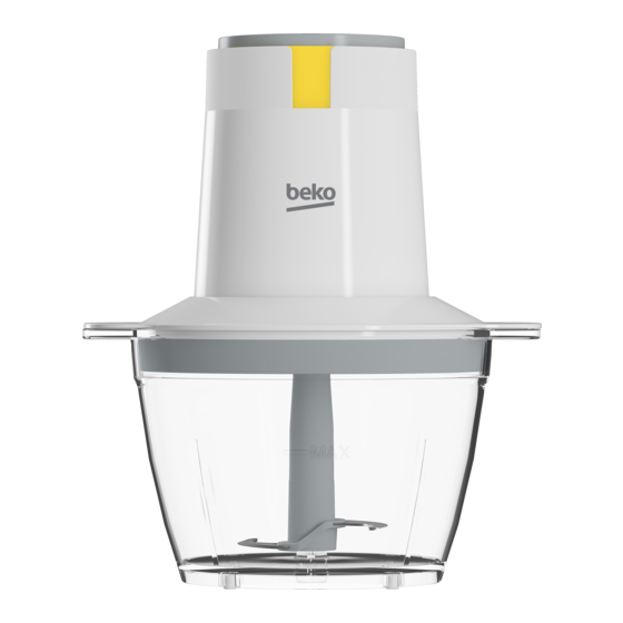 Beko CHP 62522 W Mode D'emploi