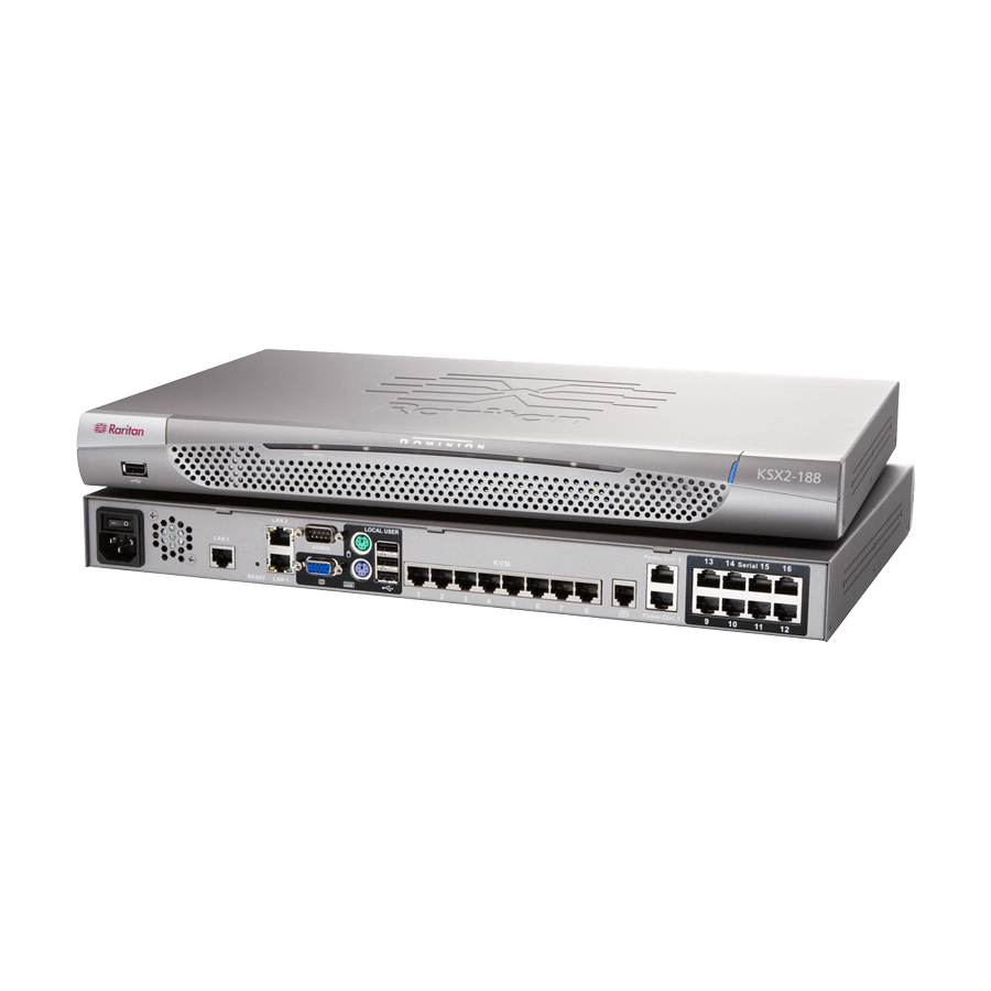 Raritan Dominion KSX II Manuel D'utilisation