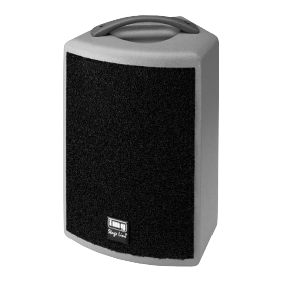 IMG STAGELINE PAK-8TXS Mode D'emploi
