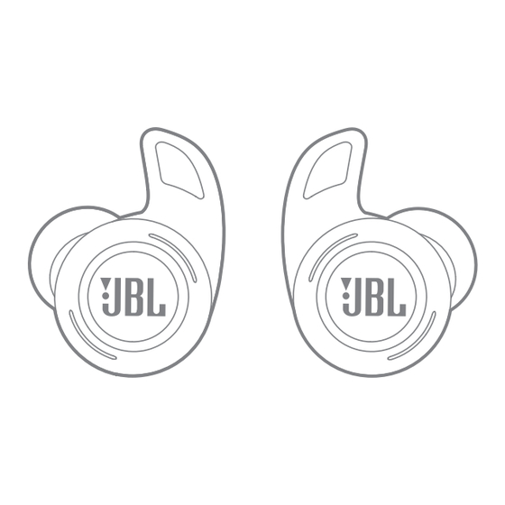 Harman JBL REFLECT FLOW PRO Guide De Démarrage Rapide