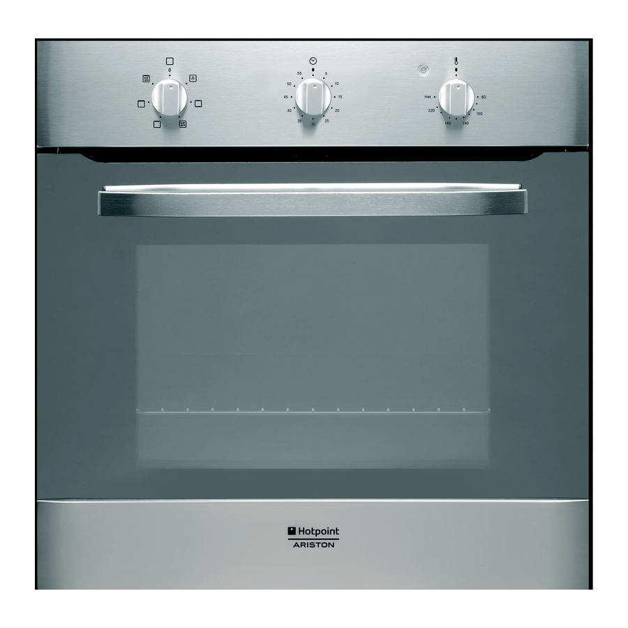 Hotpoint Ariston FB 51.2/HA Manuel D'utilisation