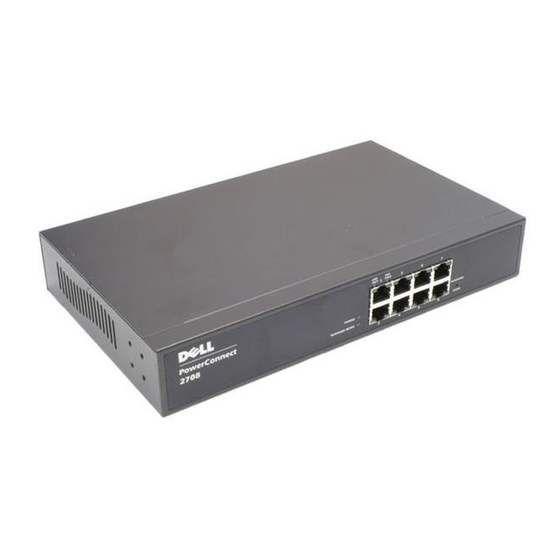 Dell PowerConnect 2708 Manuels