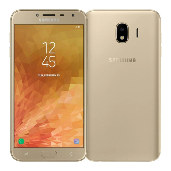 Samsung Galaxy J4 Mode D'emploi