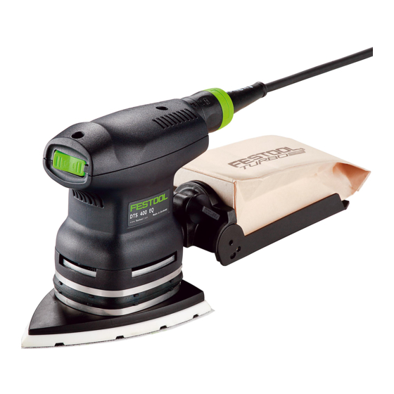 Festool DTS 400 EQ Manuels