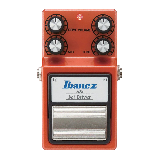 Ibanez JD9 Mode D'emploi