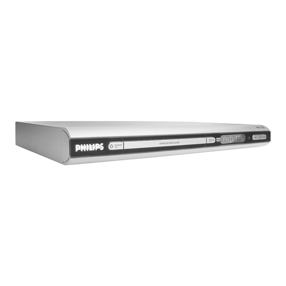 Philips DVP520/02 Mode D'emploi