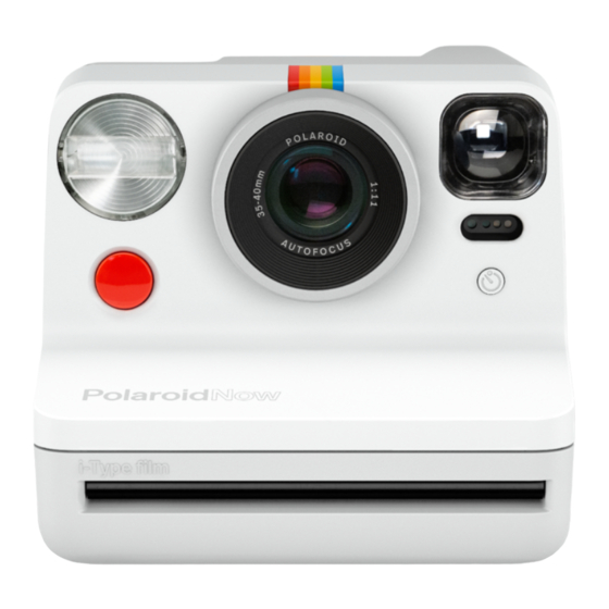 Polaroid Now Manuel D'utilisation