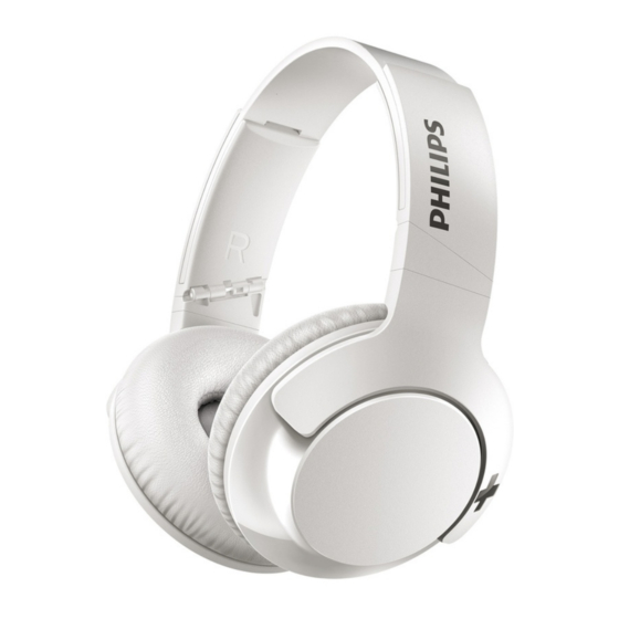 Philips SHB3175 Serie Mode D'emploi