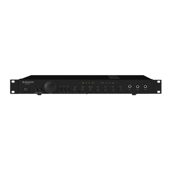 Monacor SA-230/SW Mode D'emploi