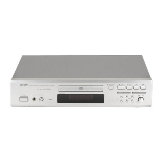 Denon DCD-685 SP Mode D'emploi