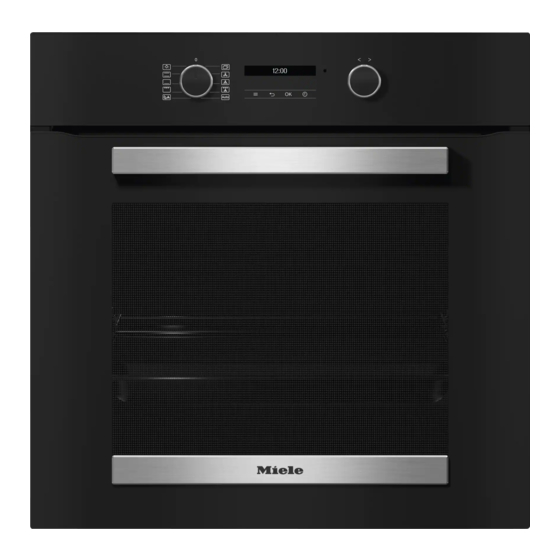 Miele H 2465 B Mode D'emploi Et Instructions De Montage