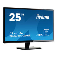 Iiyama ProLite XUB2492HSU Mode D'emploi