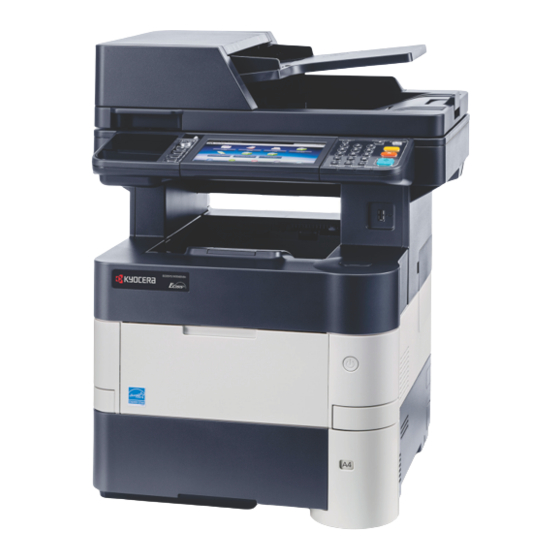 Kyocera ECOSYS M3040idn Manuel D'utilisation