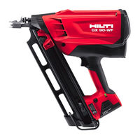 Hilti GX 90-WF Mode D'emploi