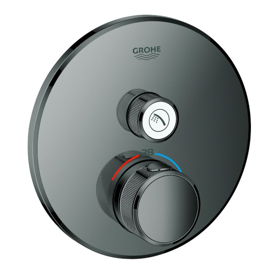 Grohe GROHTHERM SMARTCONTROL 29 118 Manuels