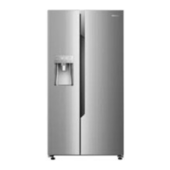 Hisense RB470N4DIC Manuel De Fonctionnement De L'utilisateur