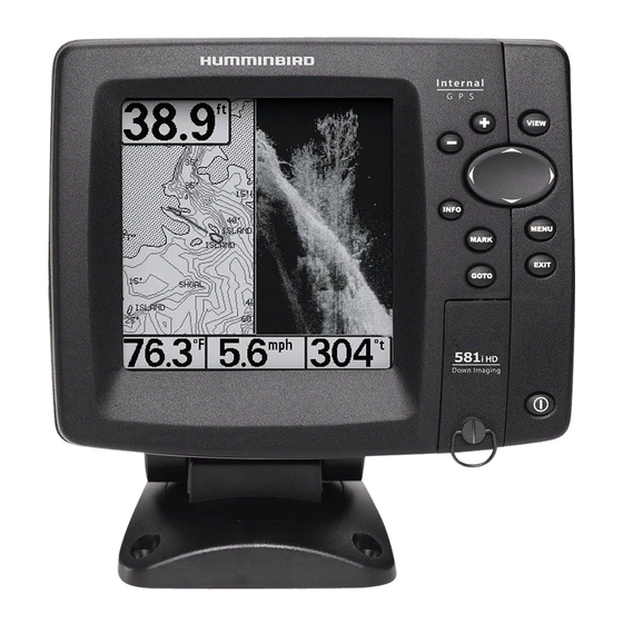 Humminbird 581i Combo Manuels