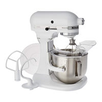 Kitchenaid 5KPM5EWH4 Mode D'emploi