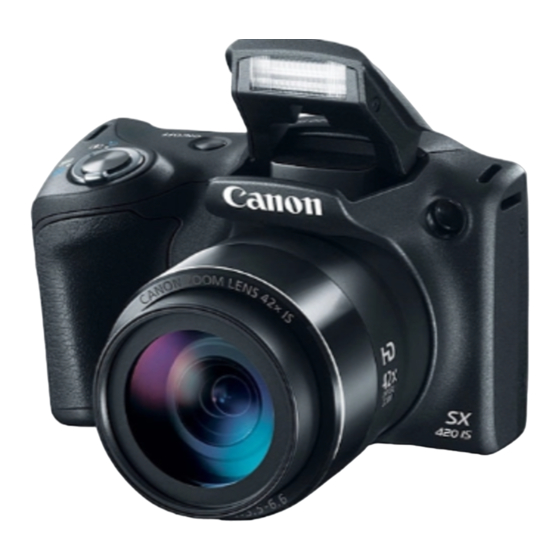 Canon PowerShot SX420 IS Mode D'emploi