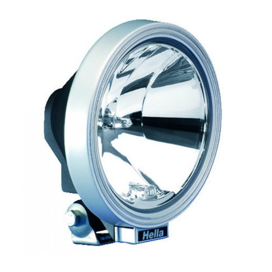 Hella Rallye 3000 Compact Mode D'emploi