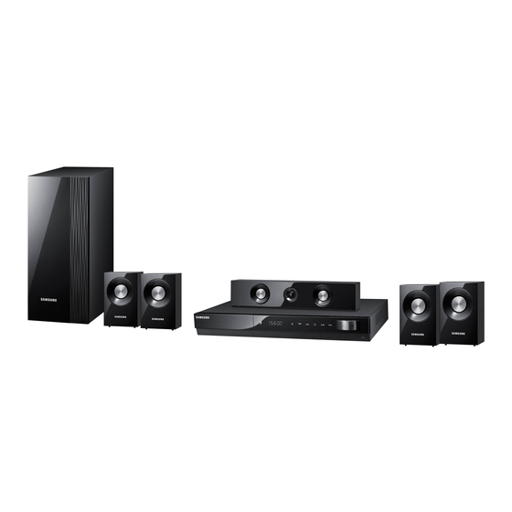Samsung HT-C550 Guide De L'utilisateur
