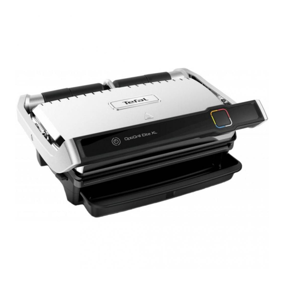 TEFAL OptiGrill Elite XL Mode D'emploi