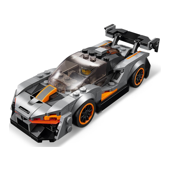 LEGO SPEED champions McLaren Senna Mode D'emploi