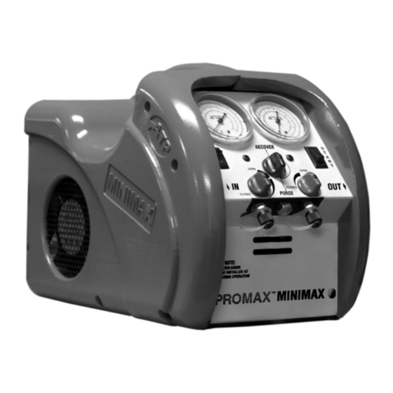 Promax MINIMAX-E Manuel D'utilisation