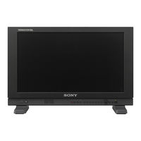 Sony TRIMASTER EL PVM-A170 v2.0 Mode D'emploi