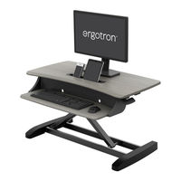 Ergotron WorkFit-Z mini Manuel De L'utilisateur