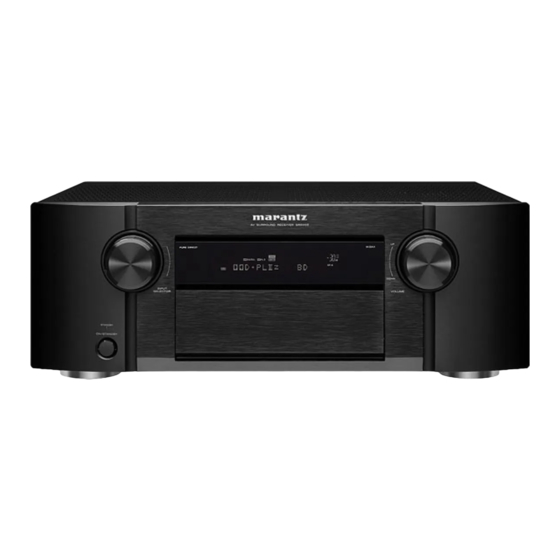 Marantz SR5005 Mode D'emploi