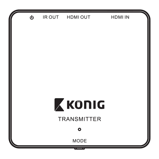 König KN-WLHDMI10 Mode D'emploi