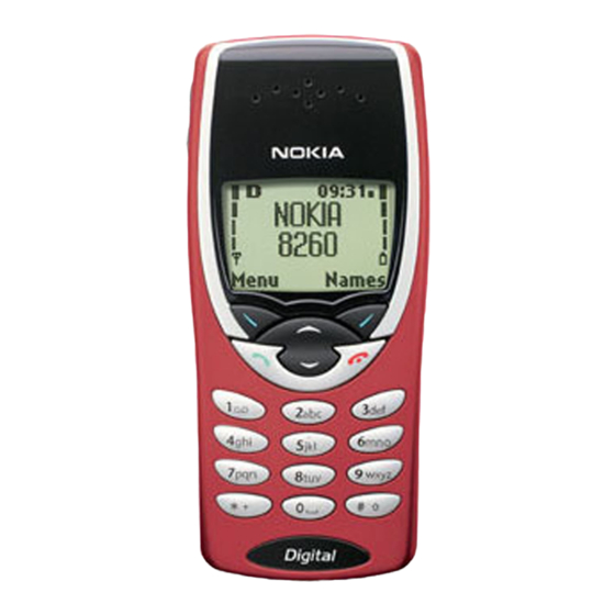 Nokia 8260 Guide De L'utilisateur