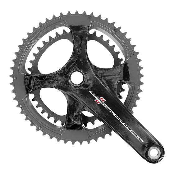 CAMPAGNOLO 11 SPEED Mode D'emploi