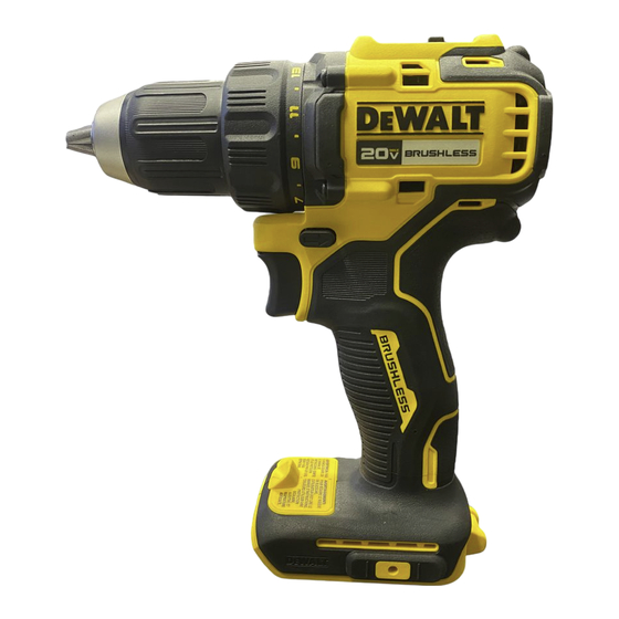 DeWalt DCD793 Guide D'utilisation
