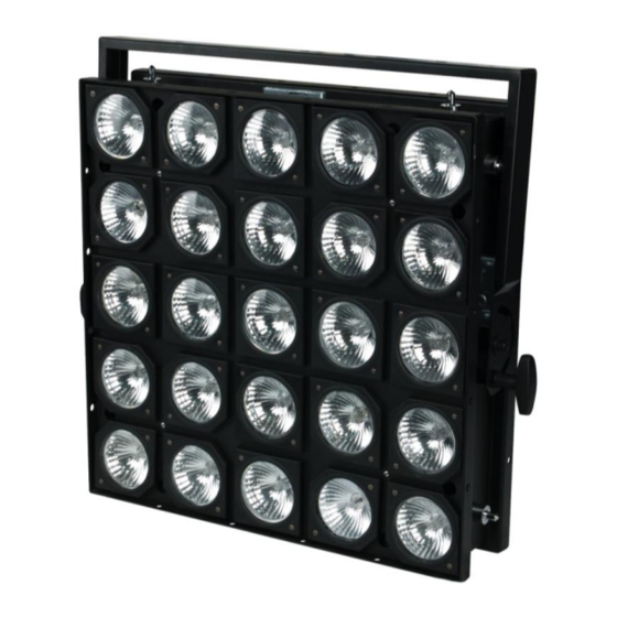 SHOWTEC Matrix 5x5 Blinder Mode D'emploi