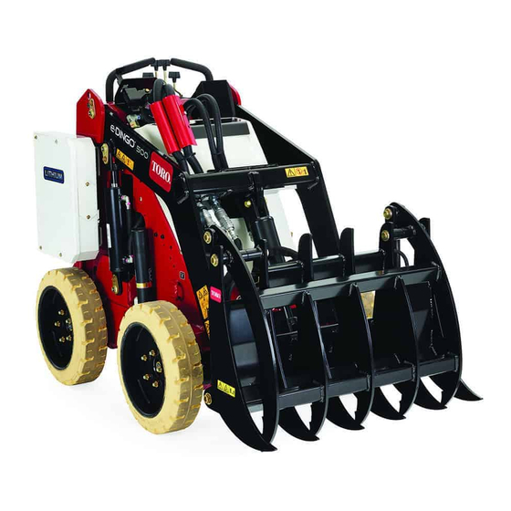 Toro e-Dingo 500 Manuel De L'utilisateur