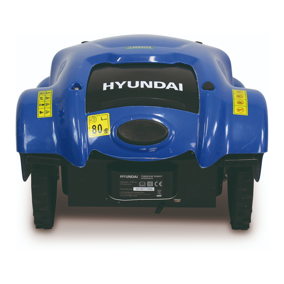 Hyundai power products HTDER1821V Instructions Originales