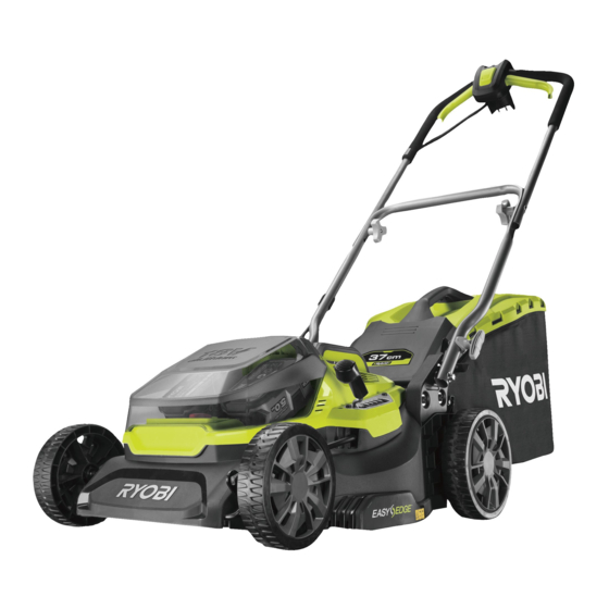 Ryobi RY18LMH37LT25 Traduction Des Instructions Originales