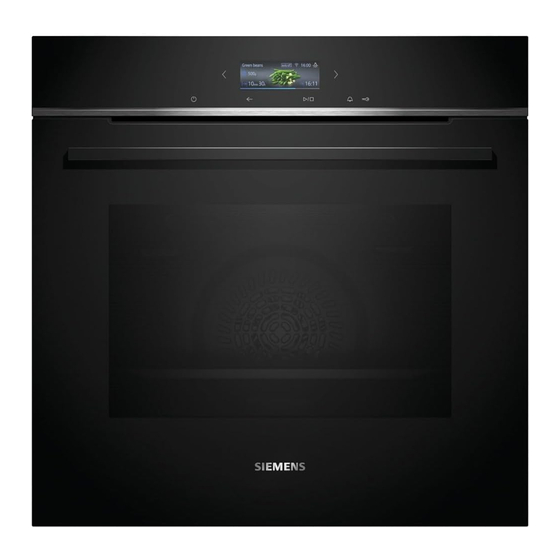 Siemens HB734G1 1 Serie Manuel D'utilisation Et Notice D'installation