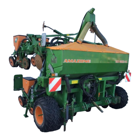 Amazone ED 302 Notice D'utilisation