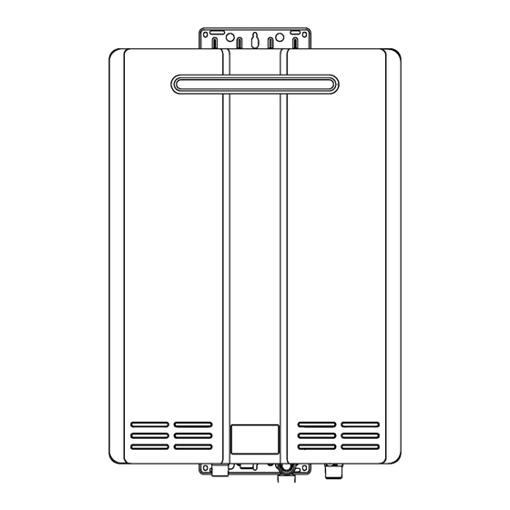 Rinnai RUC80i Manuel D'installation Et D'utilisation