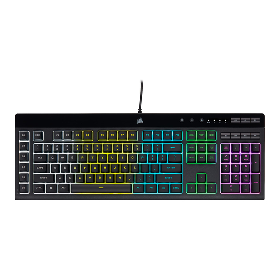 Corsair K55 ET HARPOON PRO Mode D'emploi