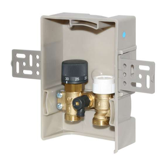 oventrop Unibox E BV vario Notice D'utilisation