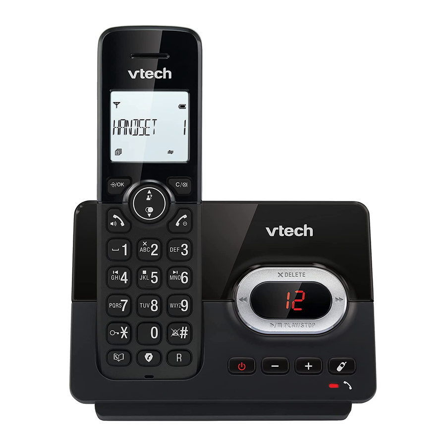 VTech CS2050, CS2051, CS2052, CS2053 - Guide de démarrage rapide des répondeurs sans fil