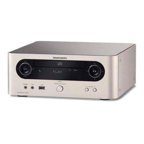 Marantz M-CR503 Mode D'emploi