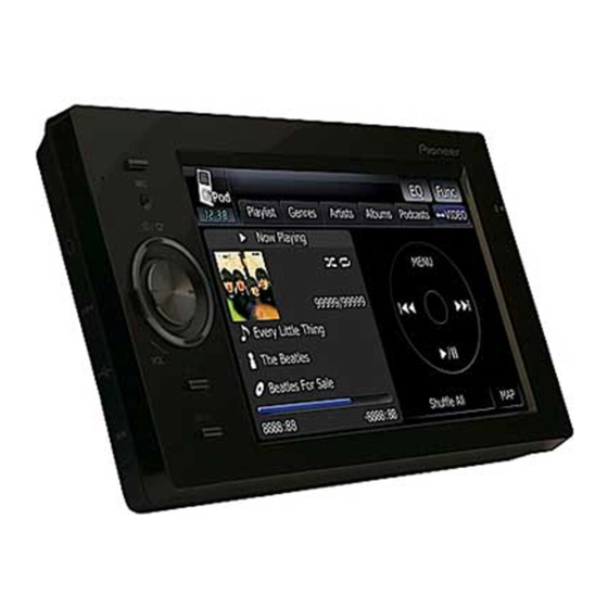 Pioneer AVIC-F500BT Manuel De Fonctionnement