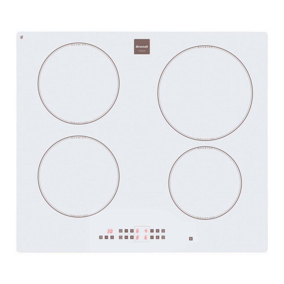 Brandt TI712WT1 Guide D'installation Et D'utilisation