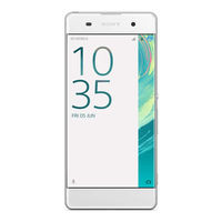 Sony Xperia XA F3111 Guide De L'utilisateur