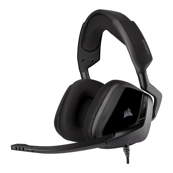 Corsair VOID ELITE SURROUND Mode D'emploi